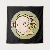 Peanuts | Sallys Gesichter Wandteppich (Vorderseite (Horizontal))