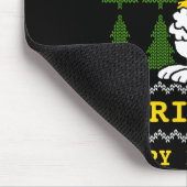 Peanuts Santa Claus Hug Mousepad (Ecke)