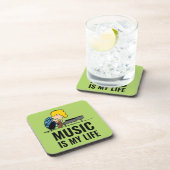 Peanuts | Schroeder Getränkeuntersetzer (Rechte Seite)