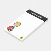 Peanuts | Schroeders Reiseklavier Post-it Klebezettel (angewinkelt)