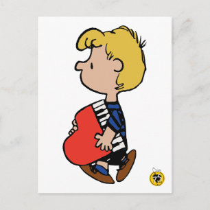 Peanuts   Schroeders Reiseklavier Postkarte