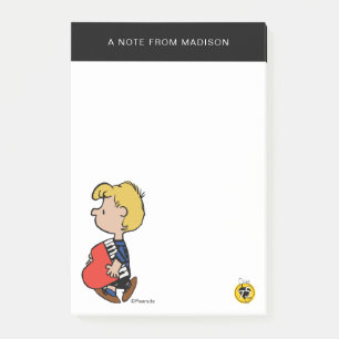Peanuts   Schroeders Reisepiano Post-it Klebezettel