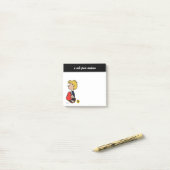 Peanuts | Schroeders Reisepiano Post-it Klebezettel (Auf Schreibtisch)