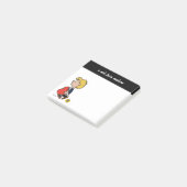 Peanuts | Schroeders Reisepiano Post-it Klebezettel (angewinkelt)