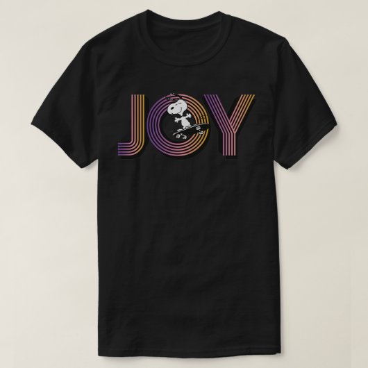 Peanuts Skateboarding Joy T-Shirt (Design vorne)