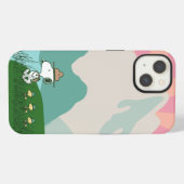 Peanuts | Snoopy Anführer der Meute iPhone Hülle (Rückseite (Horizontal))