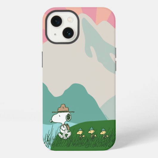 Peanuts | Snoopy Anführer der Meute iPhone Hülle (Rückseite)