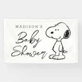 Peanuts Snoopy | Babydusche Banner (Horizontal)