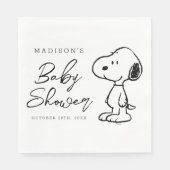 Peanuts Snoopy | Babydusche Serviette (Vorderseite)
