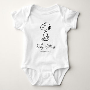 Peanuts Snoopy Bald kommt das Baby Strampler