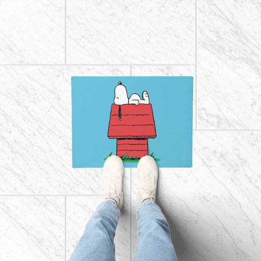 Peanuts | Snoopy beim Schlafen Fußmatte (Indoor)