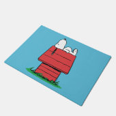 Peanuts | Snoopy beim Schlafen Fußmatte (Schrägansicht)
