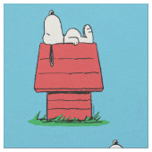 Peanuts | Snoopy beim Schlafen Stoff (Nahaufnahme)