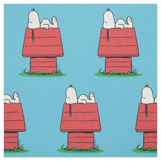 Peanuts | Snoopy beim Schlafen Stoff (Muster)