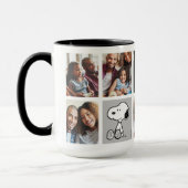 PEANUTS | Snoopy - Beste Mama FotoCollage Tasse (Links)