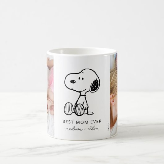 PEANUTS | Snoopy - Beste Mama je - Foto Kaffeetasse (Mittel)