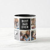 PEANUTS | Snoopy - Beste Vater-FotoCollage Tasse (Zentrum)
