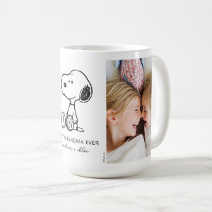 PEANUTS   Snoopy - Bestes Oma-je-Foto Kaffeetasse