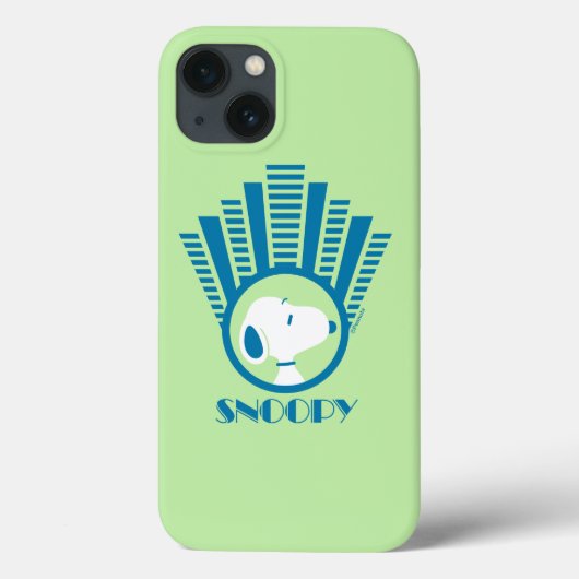Peanuts | Snoopy Blue Deco Träume Case-Mate iPhone Hülle (Rückseite)