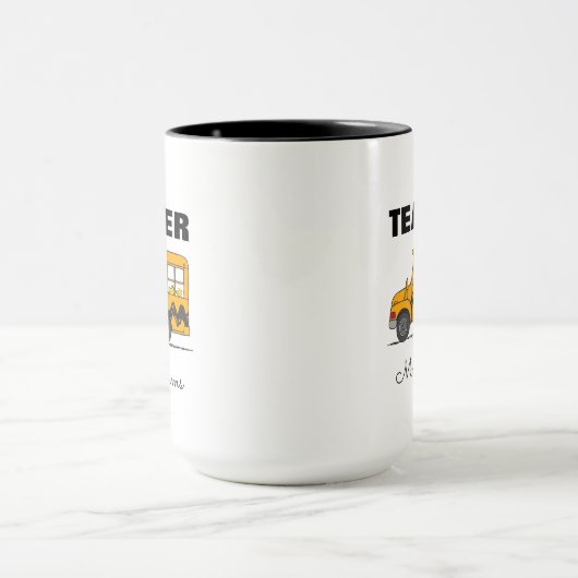 Peanuts | Snoopy Bus Driver Teacher Tasse (Zentrum)