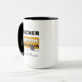 Peanuts | Snoopy Bus Driver Teacher Tasse (Vorderseite Links)