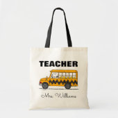 Peanuts | Snoopy Bus Driver Teacher Tragetasche (Vorne)