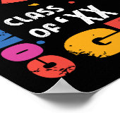 Peanuts Snoopy Congrats Grad Graduation Confetti Poster (Ecke)