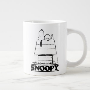 Peanuts   Snoopy Das Geheimnis des Lebens Jumbo-Tasse