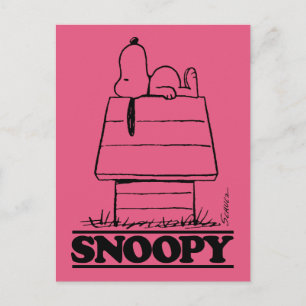 Peanuts Snoopy Das Geheimnis des Lebens Postkarte
