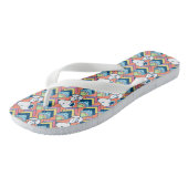 Peanuts | Snoopy Deco Dreams Muster Badesandalen (Schrägansicht)