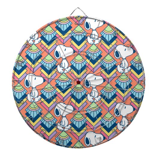 Peanuts | Snoopy Deco Dreams Muster Dartscheibe (vorne)