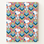 Peanuts | Snoopy Deco Dreams Muster Notizblock (Rückseite)