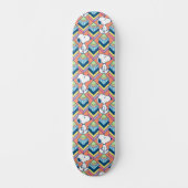 Peanuts | Snoopy Deco Dreams Muster Skateboard (Vorderseite)