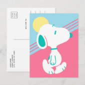 Peanuts | Snoopy Deco Dreams Sonne Postkarte (Vorne/Hinten)