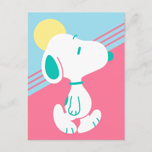 Peanuts | Snoopy Deco Dreams Sonne Postkarte (Vorderseite)