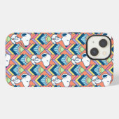 Peanuts | Snoopy Deco Träume Muster iPhone Hülle (Rückseite (Horizontal))