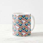 Peanuts | Snoopy Deco Träume Muster Kaffeetasse (VorderseiteRechts)