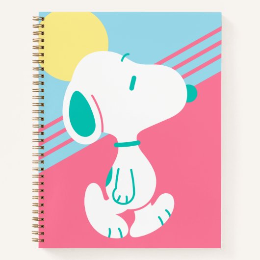 Peanuts | Snoopy Deco Träume Sonne Notizblock (Vorderseite)