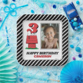 Peanuts Snoopy Dog House Birthday Paper Plates Pappteller (Party)