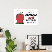 Peanuts Snoopy Dog House Birthday Poster (Heimbüro)