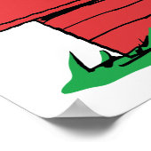 Peanuts Snoopy Dog House Birthday Poster (Ecke)