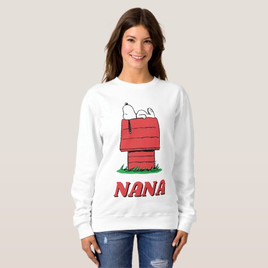 Peanuts Snoopy Dog House Birthday Sweatshirt (Vorne ganz)