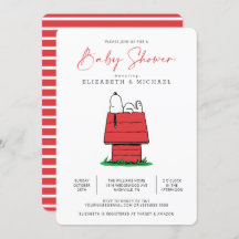 Peanuts Snoopy Dog House - Einladung zur Kinderdus