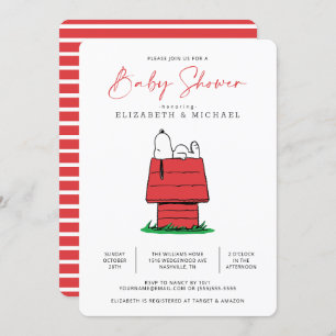 Peanuts Snoopy Dog House - Einladung zur Kinderdus