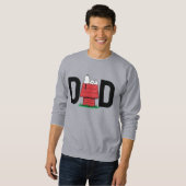 Peanuts Snoopy Dog House | Ich bin der Vater Sweatshirt (Vorne ganz)