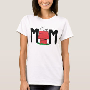 Peanuts Snoopy Dog House Ich bin die Mama T-Shirt