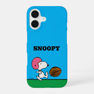 Peanuts Snoopy Football-Kicker iPhone 16 Hülle