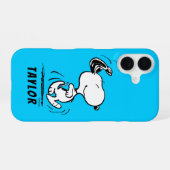 Peanuts | Snoopy Glückstanz iPhone 16 Hülle (Rückseite (Horizontal))