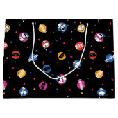 Peanuts Snoopy Graduation Celebration Pattern Große Geschenktüte (Vorderseite)