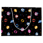 Peanuts Snoopy Graduation Celebration Pattern Große Geschenktüte (Rückseite)